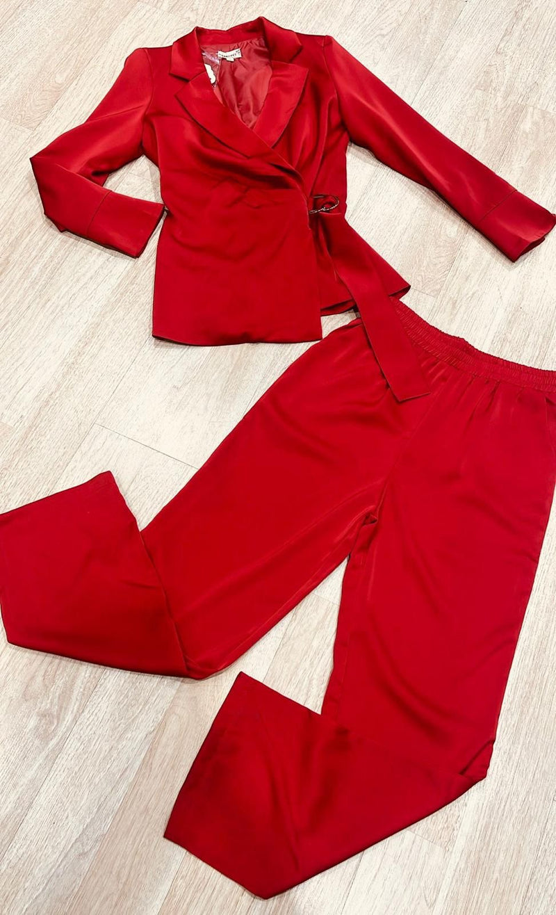 RED PANT SET