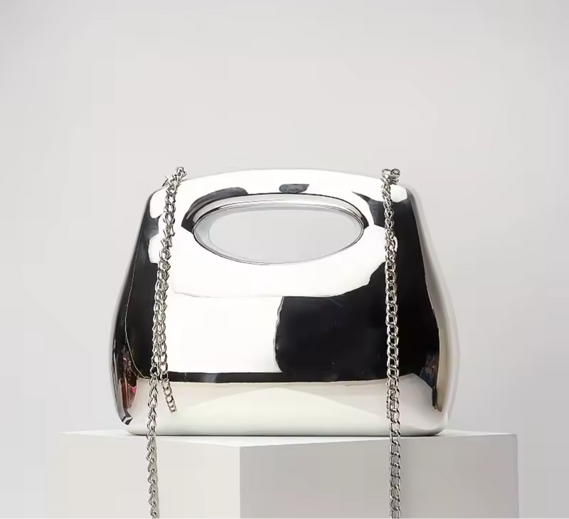 Mirrored Clutch Purse