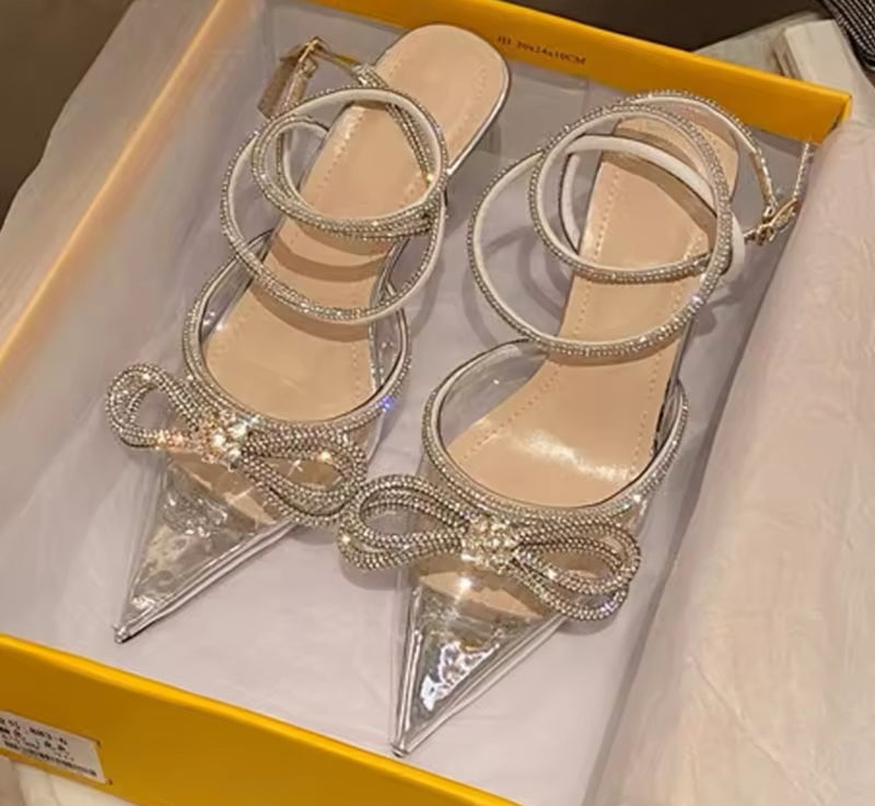 SILVER CLEAR  SHOE