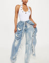Statement Denim Pant