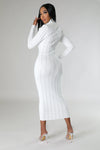 Rhinestone Sweater Dress