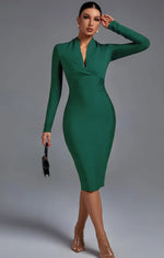 BANDAGE BODYCON DRESS