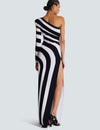 STRIPE BANDAGE DRESS