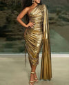 Metallic Gold Dress