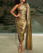 Metallic Gold Dress