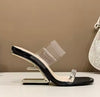 METALLIC HEEL SHOE
