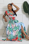 MAXI PRINTED SUNDRESS