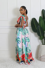 MAXI PRINTED SUNDRESS