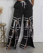 Leg On Display Pants