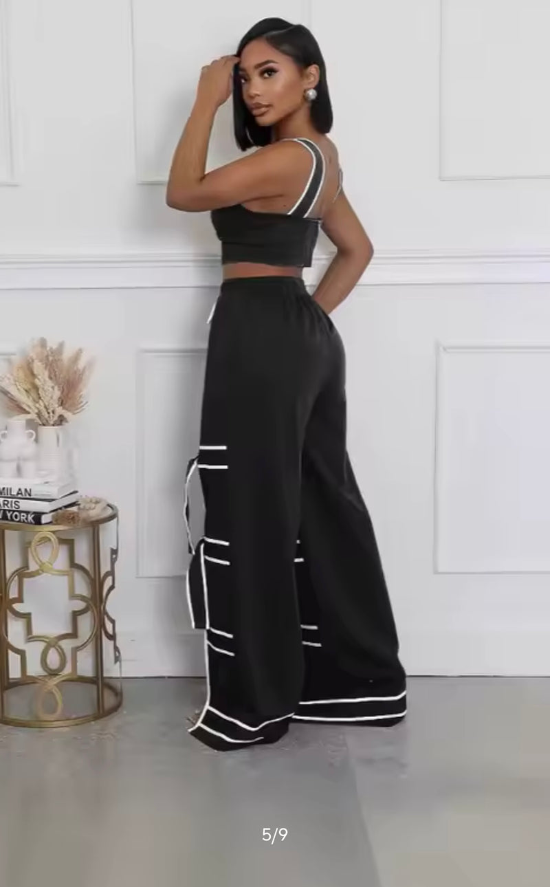 Leg On Display Pants