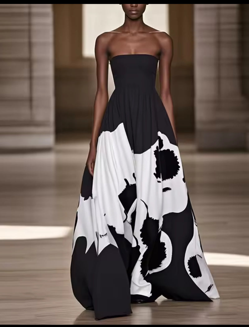 Yin Yang Maxi Dress