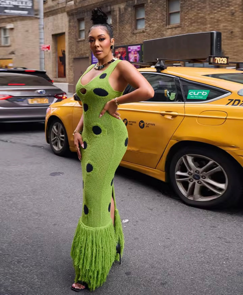 Green Goddess Dress