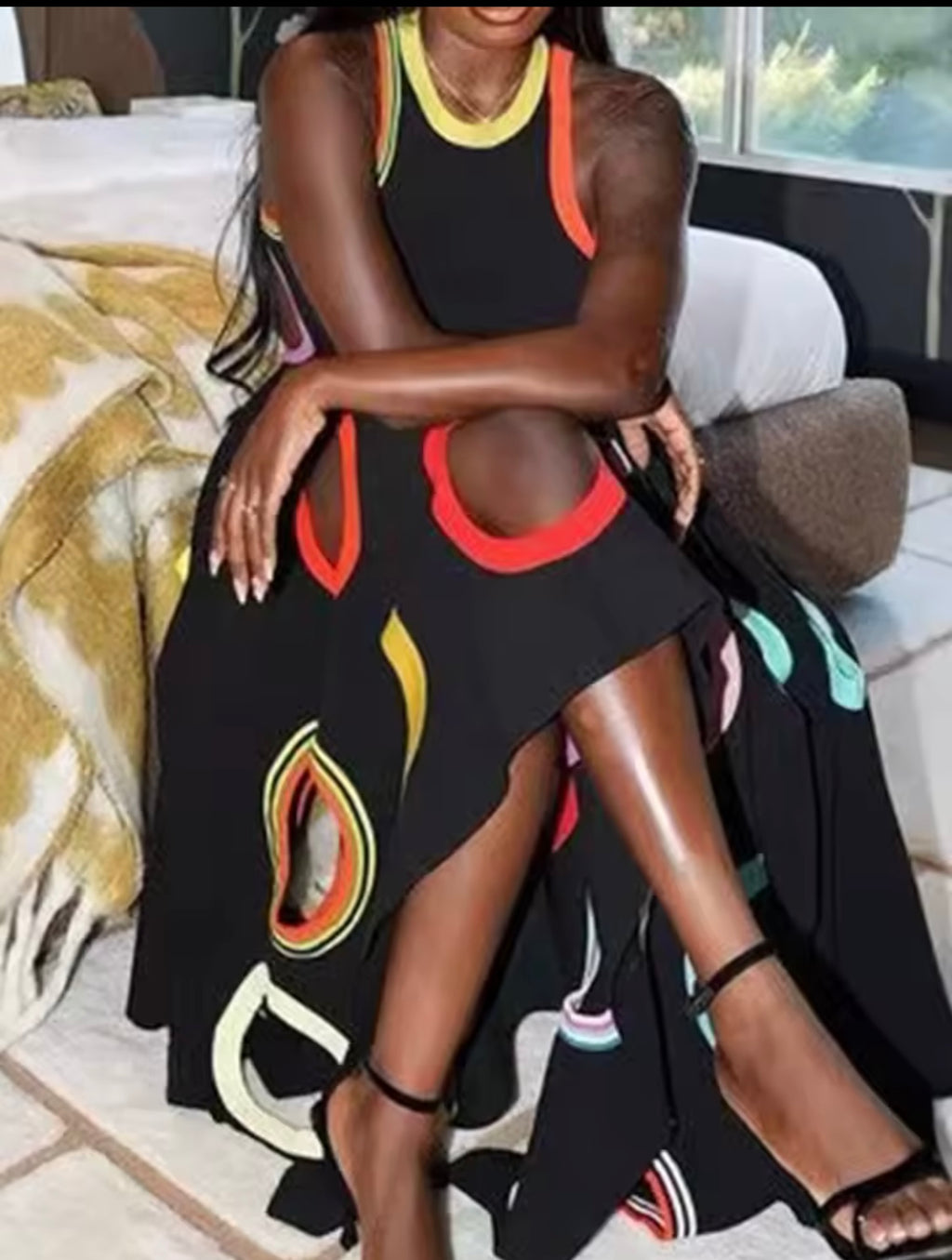 Pop Art Maxi Dress