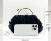 Ruffle Royale Clutch Bag