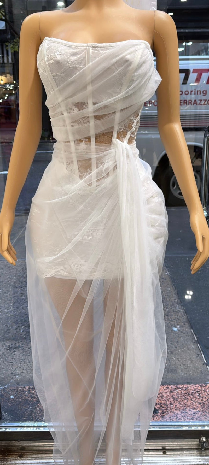 White Swan Dress