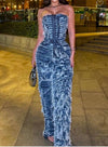 Denim Drama Jumpsuit