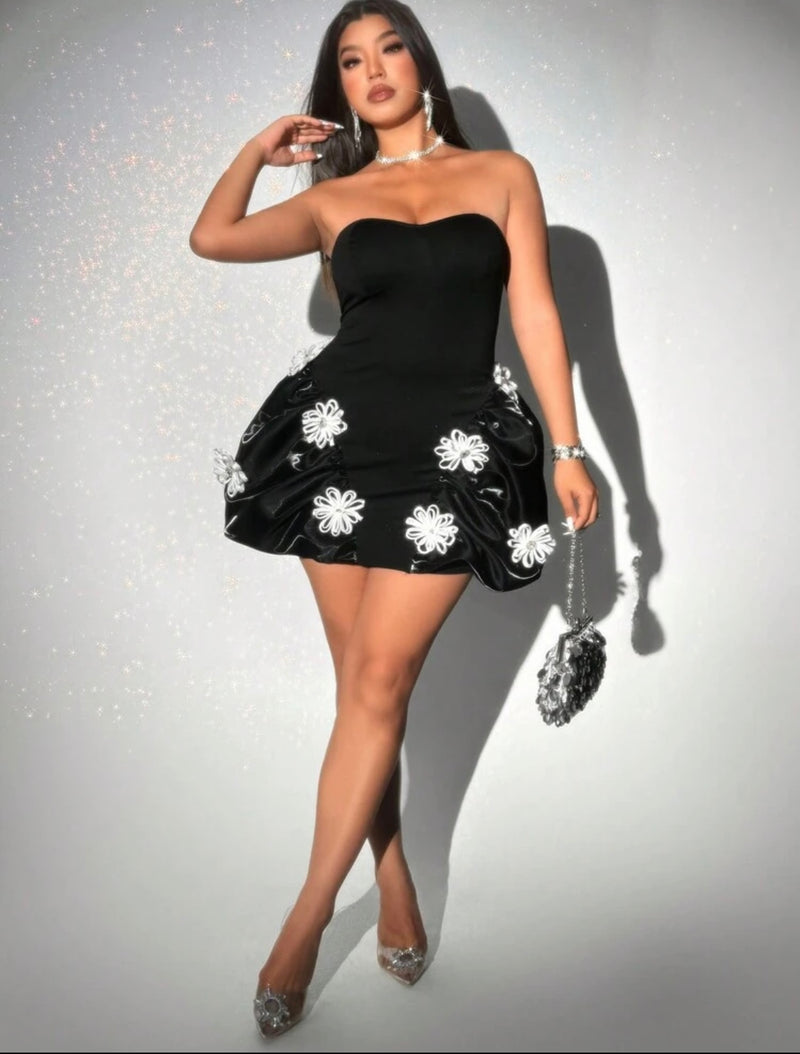 Starry Night Plus Size Dress"