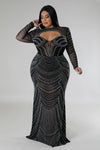 Black Magic Plus Size Dress