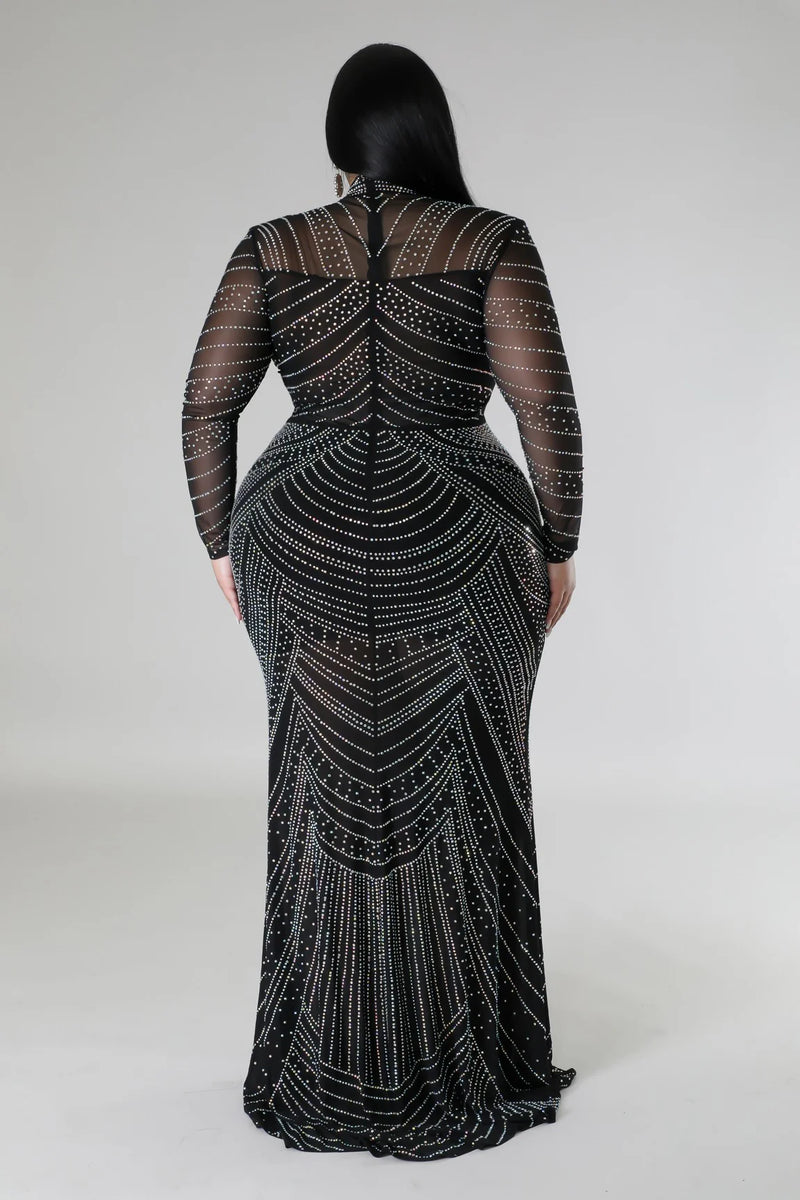 Black Magic Plus Size Dress