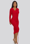 Rugged BodyCon Dress