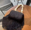 Fringe and Pearl Purse