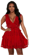 Flirty ruffle dress